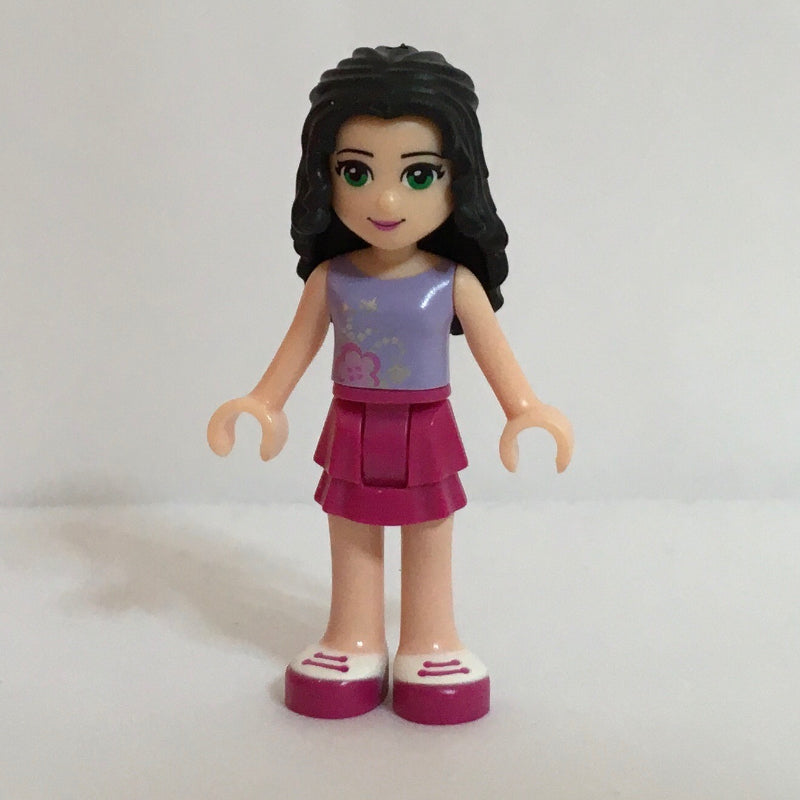 fig-001549 – Emma - Lavender Top, Magenta Skirt