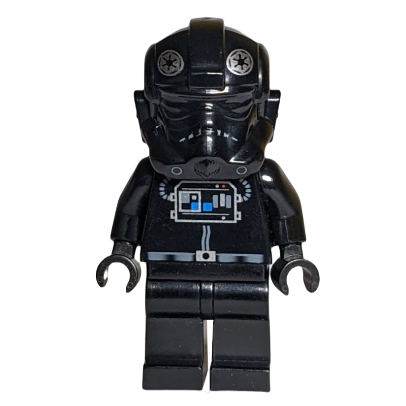 fig-001553 – TIE Pilot, Plain Legs, Printed Black Head