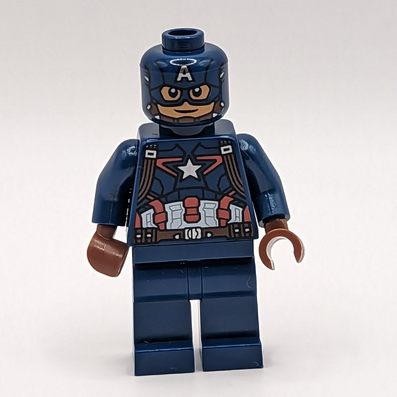 fig-001565 – Captain America with Dark Blue Suit and Mask