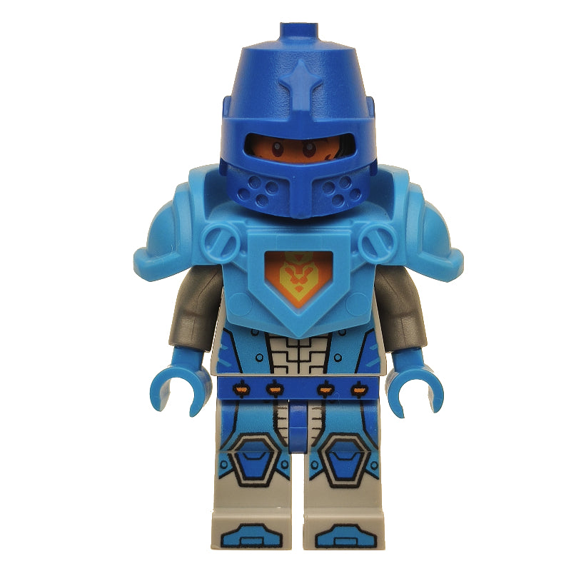 fig-001572 – Nexo Knight Soldier with Dark Azure Armor, Dark Azure Hands