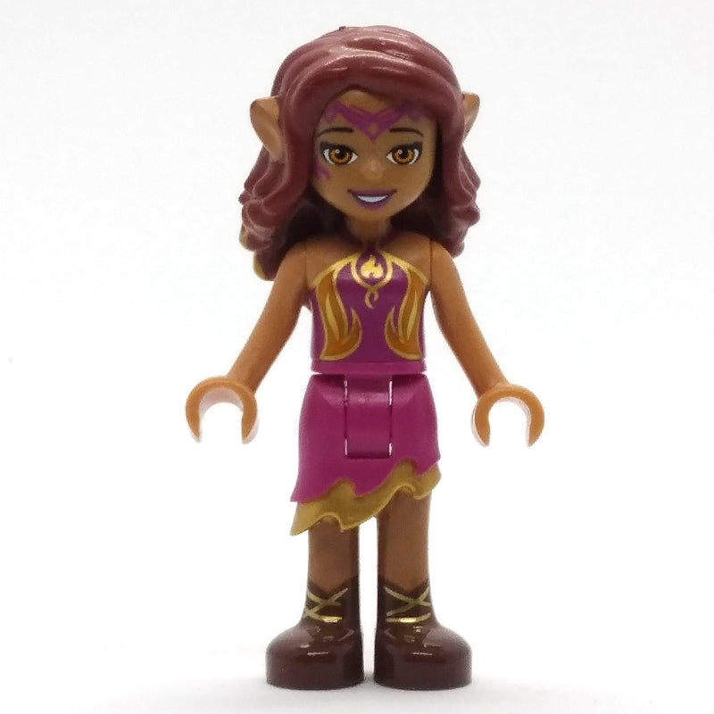 fig-001627 – Azari Firedancer in Magenta and Gold Outfit