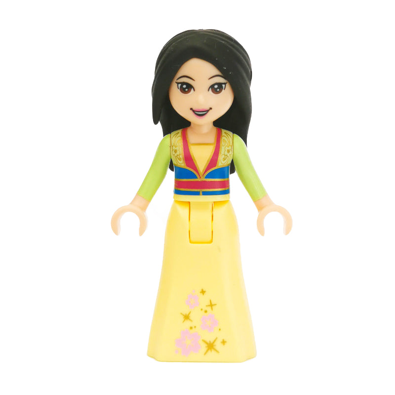 fig-001680 – Mulan - Bright Light Yellow Dress