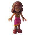 fig-001694 – Azari Firedancer in Magenta and Gold Outfit with Belt over Torso