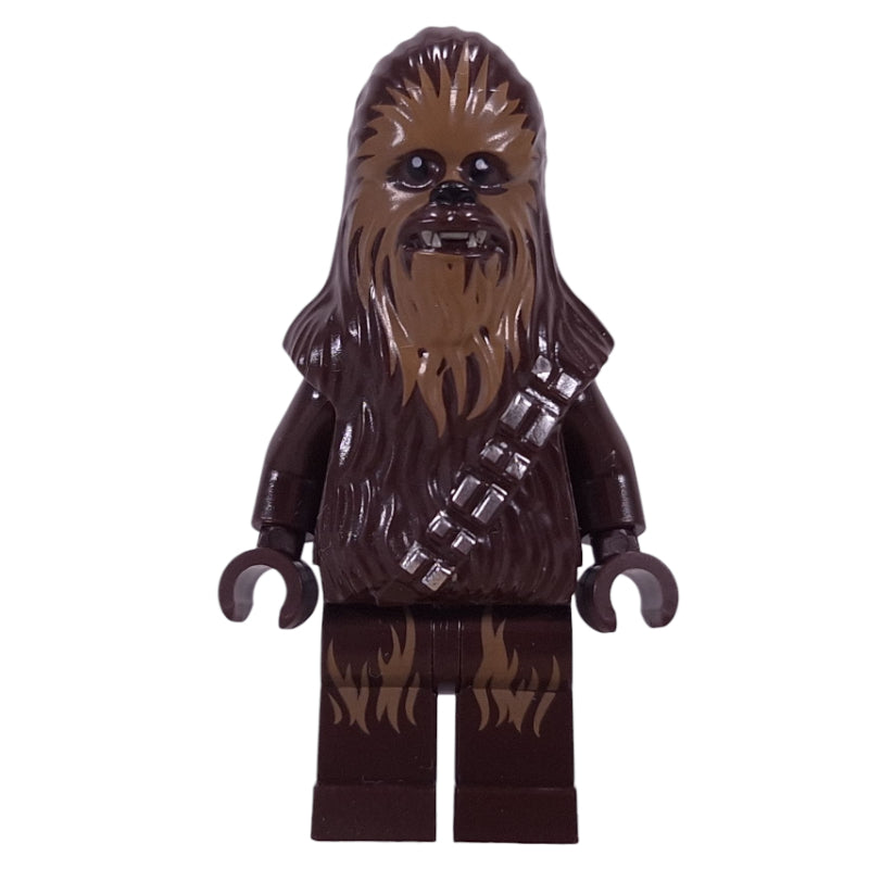 fig-001714 – Chewbacca, Dark Brown - Long Lines on Legs on Inside
