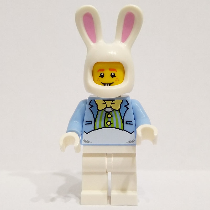 fig-001718 – Easter Bunny, Man, Bright Light Yellow Bow Tie