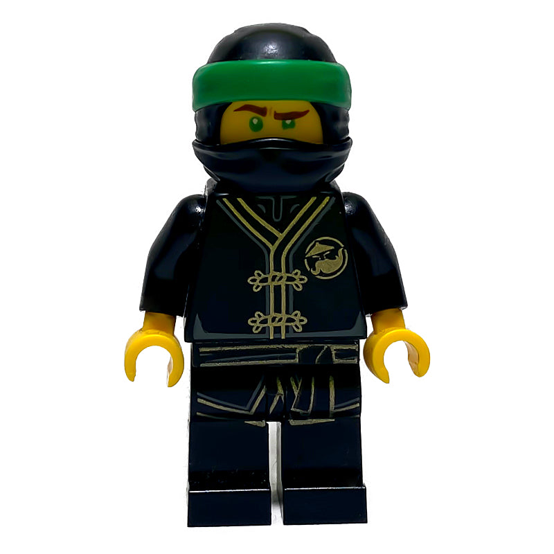 fig-001734 – Lloyd in Black Training Gi, with Head Wrap