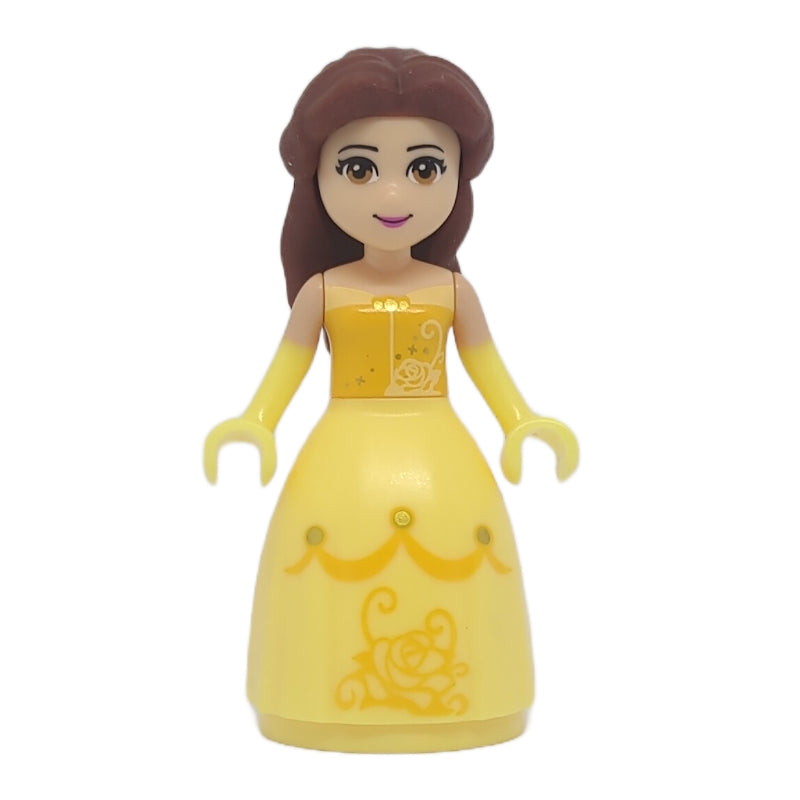 fig-001784 – Belle, Bright Light Orange and Bright Light Yellow Full Dress