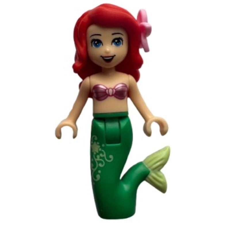 fig-001798 – Ariel - Mermaid Form, Pink Top, Gold Print on Tail
