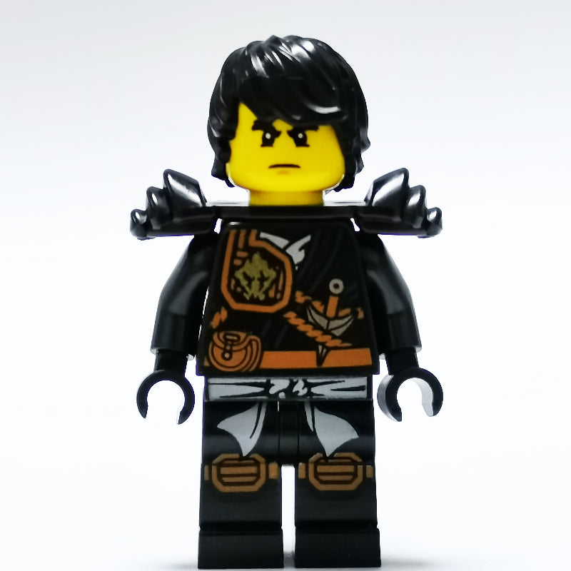 fig-001862 – Cole with Black Hair and Shoulder Armor