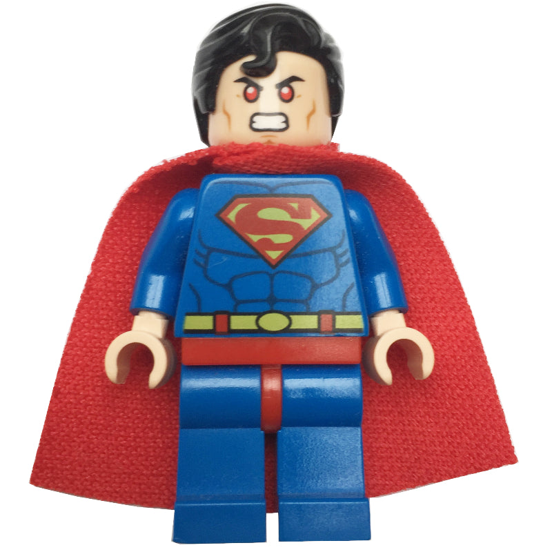 fig-001872 – Superman with Red Eyes on Dual Sided Head