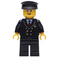 fig-001878 – Pilot, Black Torso, Black Legs, Black Hat