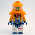 fig-001881 – Astronaut, White Spacesuit, Bright Light Orange Armor and Helmet