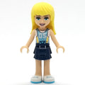 fig-001918 – Stephanie - Medium Blue Jersey, Dark Blue Skirt