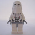 fig-001940 – Snowtrooper, Light Bluish Gray Hips, Neck Bracket with Printed 1 x 1 Tile and 1 x 1 Plate with Clip Light, Kama