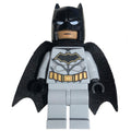 fig-001980 – Batman, Light Bluish Gray Suit, Black Cape and Cowl, Black Head