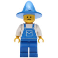fig-002025 – Overalls Blue with Pocket, Witch Hat