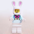 fig-002139 – Easter Bunny, Woman, Dark Pink Bow Tie
