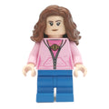 fig-002148 – Hermione Granger, Bright Pink Hoodie over Dark Pink Shirt with Time Turner, Medium Legs