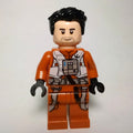 fig-002149 – Poe Dameron, Dark Orange Pilot Outfit, Hair
