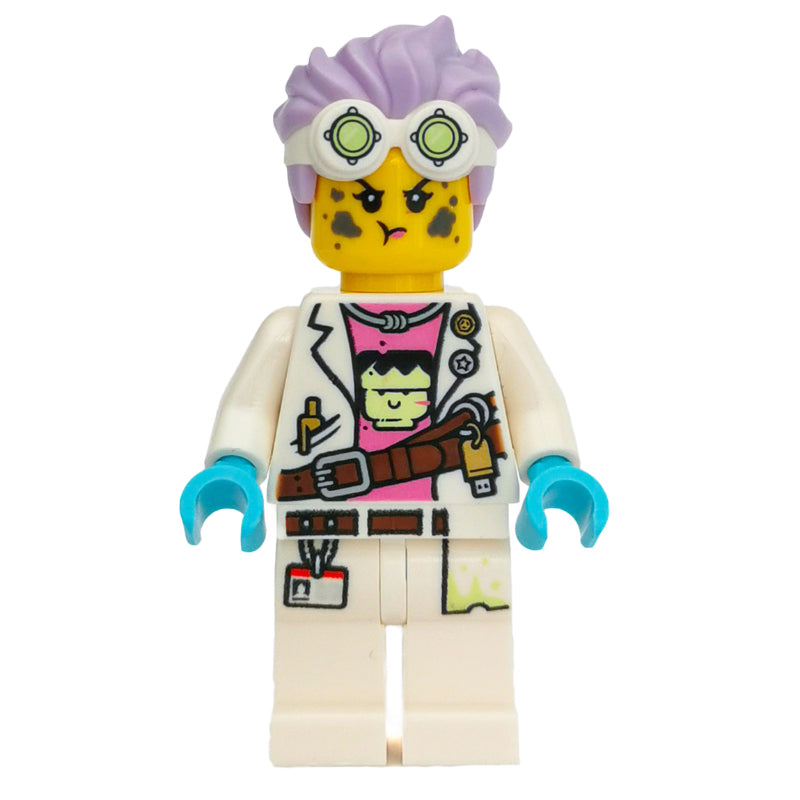 fig-002150 – J.B. Watt, Lab Coat, Medium Lavender Hair with Goggles