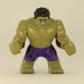 fig-002208 – Hulk (Big Fig), Black Hair, Dark Purple Pants with Print
