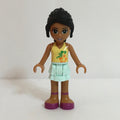 fig-002327 – Nicole - Bright Light Yellow Top, Bright Pink Skirt