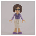 fig-002350 – Ms. Stevens - Medium Lavender Shirt, White Dress