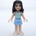 fig-002360 – Emma - Light Aqua Top, Bright Light Skirt