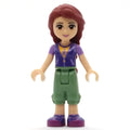 fig-002406 – Joy - Magenta Vest, Sand Green Trousers