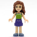 fig-002408 – Olivia - Lime Top, Dark Purple Skirt
