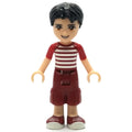 fig-002411 – Nate - White/Red Shirt, Dark Red Trousers