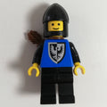 fig-002476 – Archer (Black Falcon) - Black Legs, Black Hips, Pointed Shield, Chin-Guard