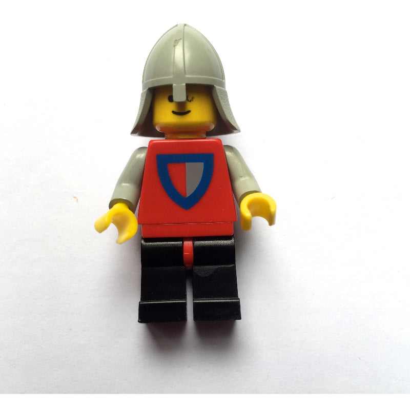 fig-002480 – Knight (Halved Shield) - Black Legs, Neck-Protector