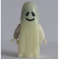 fig-002483 – Ghost - Glow in the Dark, Brick Built Legs, 3626b