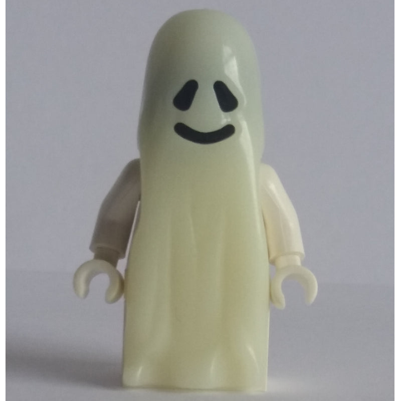 fig-002483 – Ghost - Glow in the Dark, Brick Built Legs, 3626b