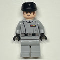 fig-002526 – Imperial Officer, Light Bluish Gray Uniform, Black Hat