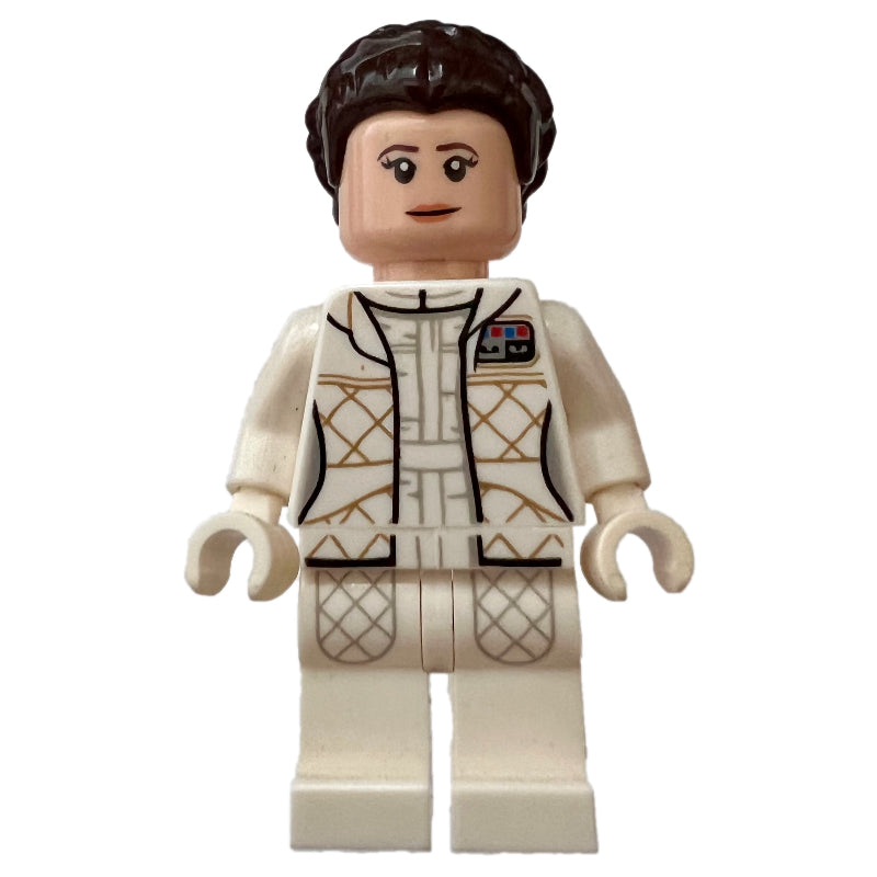 fig-002549 – Princess Leia, Hoth Outfit, White Jacket, Printed Breathing Mask