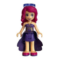 fig-002587 – Livi - Dark Purple Top, Dark Purple Skirt