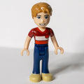 fig-002598 – Henry - Red Shirt, Dark Blue Trousers