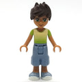 fig-002616 – Liam - Bright Green/Yellow Shirt, Sand Blue Trousers