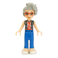 fig-002626 – Dottie - Black Jacket, Blue Trousers