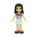 fig-002627 – Emma - Magenta Top, Light Aqua Apron