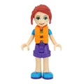 fig-002634 – Mia - Lime Top, Dark Purple Skirt, Life Vest