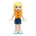 fig-002635 – Stephanie - Azure Top, Dark Blue Skirt, Life Vest