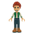 fig-002636 – Daniel - Green Jacket, Dark Blue Trousers