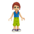 fig-002637 – Mia - Blue Plaid Shirt, Lime Trousers