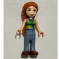 fig-002669 – Ann - Green/Lime Vest, Sand Blue Trousers