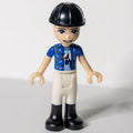 fig-002678 – Zack - Dark Blue Jacket, White Trousers, Black Cap