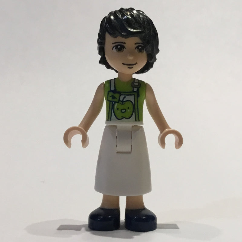 fig-002702 – David - Lime Shirt, White Apron