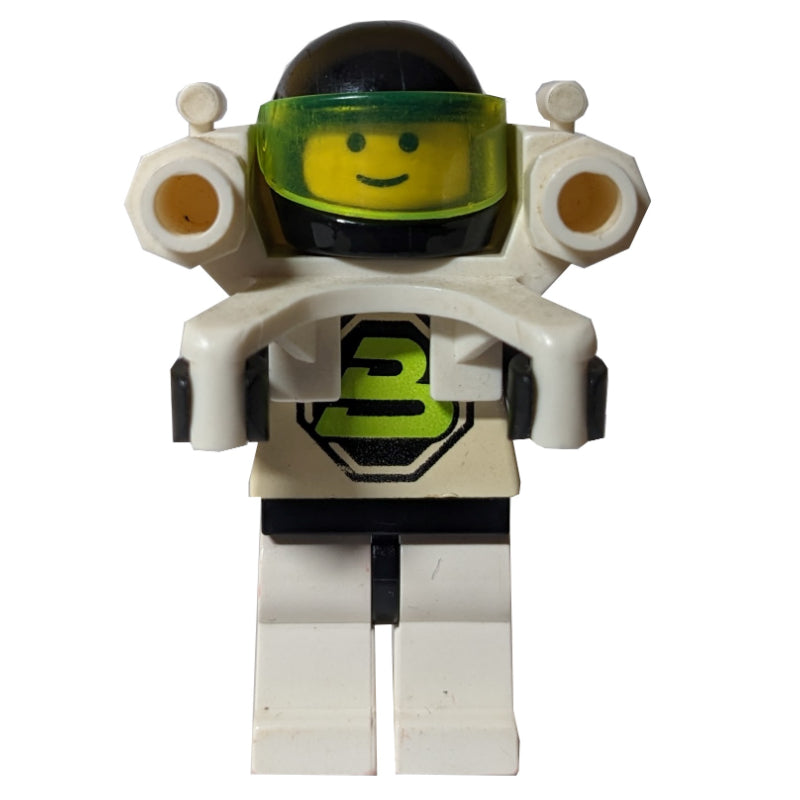 fig-002777 – Blacktron II - Jetpack, 3626a Head, No Plate 1 x 1 Round